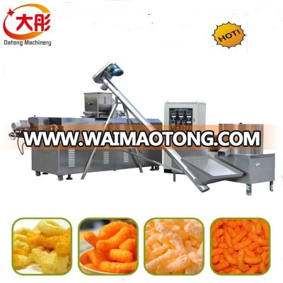 China snack food extruder machine extrusion line