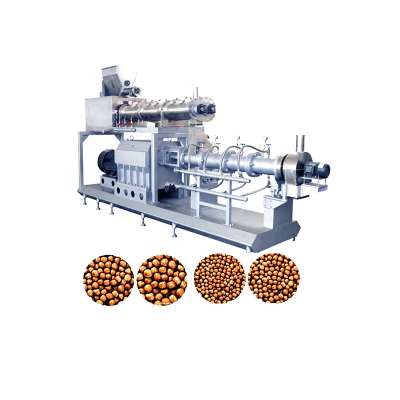 Sinking goldfish feed production machines / tilapia fish feed pellet extrusion machine